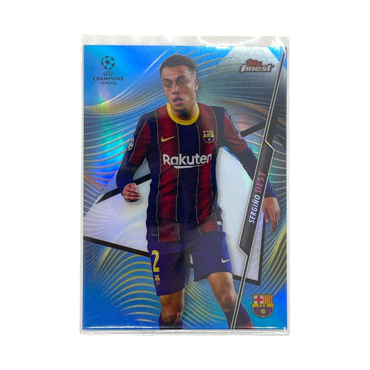 TOPPS サッカーカード FINEST SERGINO DEST BARCELONA 094/150 #19 中古 IT1