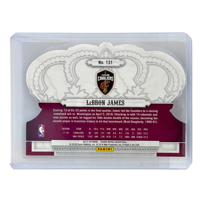 PANINI NBAカード CROWN ROYALE DIE-CUT LEBRON JAMES CAVALIERS #131 中古 IT1