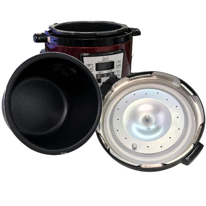 D&S ディーアンドエス マイコン圧力鍋 2.5L STL-EC30R 簡単調理電気圧力鍋 タイマー機能付き 中古 Y1
