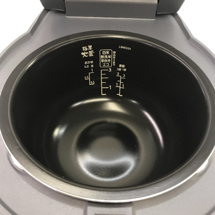 アイリスオーヤマ 炊飯器 3.0合 IH式 アッシュ RC-ISA30AZ-HA 中古 Y1
