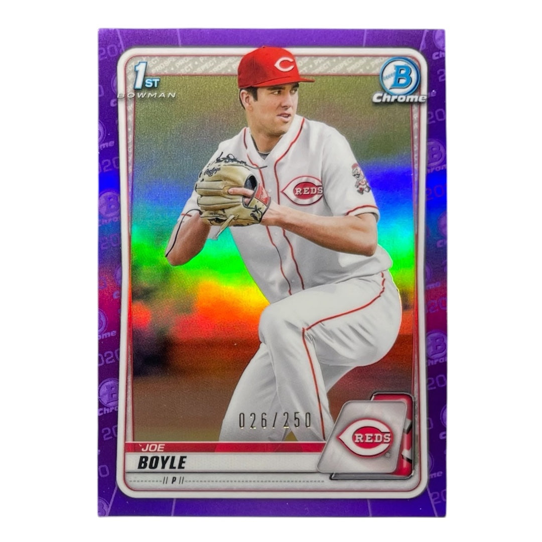 TOPPS MLBカード BOWMAN CHROME 1ST JOE BOYLE CINCINNATI REDS /250 #BD-165 中古 IT2