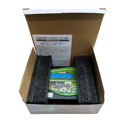 京都競馬場 開設 100周年 ジオラマ 模型 インテリア JRA グッズ 競馬 中古 W４