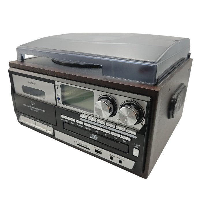 WINTECH ウィンテック スピーカー搭載 マルチオーディオプレーヤー ( FM AM LP CD TAPE USB SD ) KRP-310MS 中古 H4