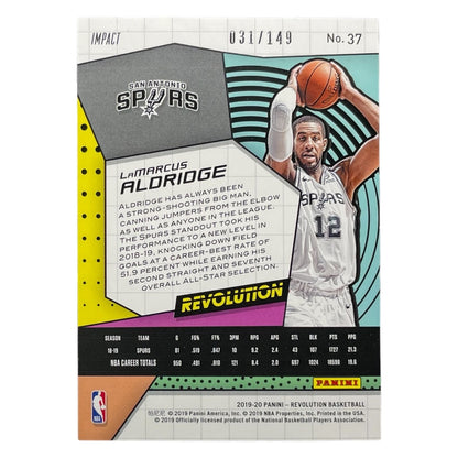 PANINI NBAカード REVOLUTION LAMARCUS ALDRIDGE SAN ANTONIO SPURS /149 #37 中古 IT2