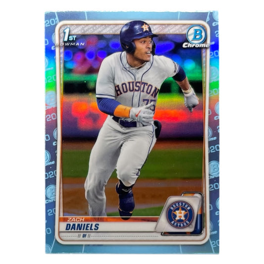 TOPPS MLBカード BOWMAN CHROME 1ST ZACH DANIELS HOUSTON ASTROS #BD-133 中古 IT2