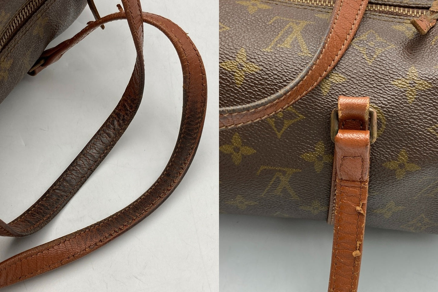 LOUIS VUITTON ルイヴィトン モノグラム パピヨン30  ハンドバッグ レディース 旧型 M51365 中古 D4