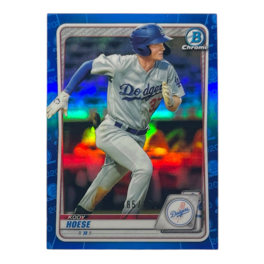 TOPPS MLBカード BOWMAN CHROME KODY HOESE LOS ANGELES DODGERS /150 #BD-142 中古 IT2