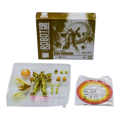 BANDAI 魂ウェブ限定 ROBOT魂 SIDE MS ゴッドガンダム 明鏡止水 Ver. 全高約14cm ABS&PVC製 フィギュア 中古 a1