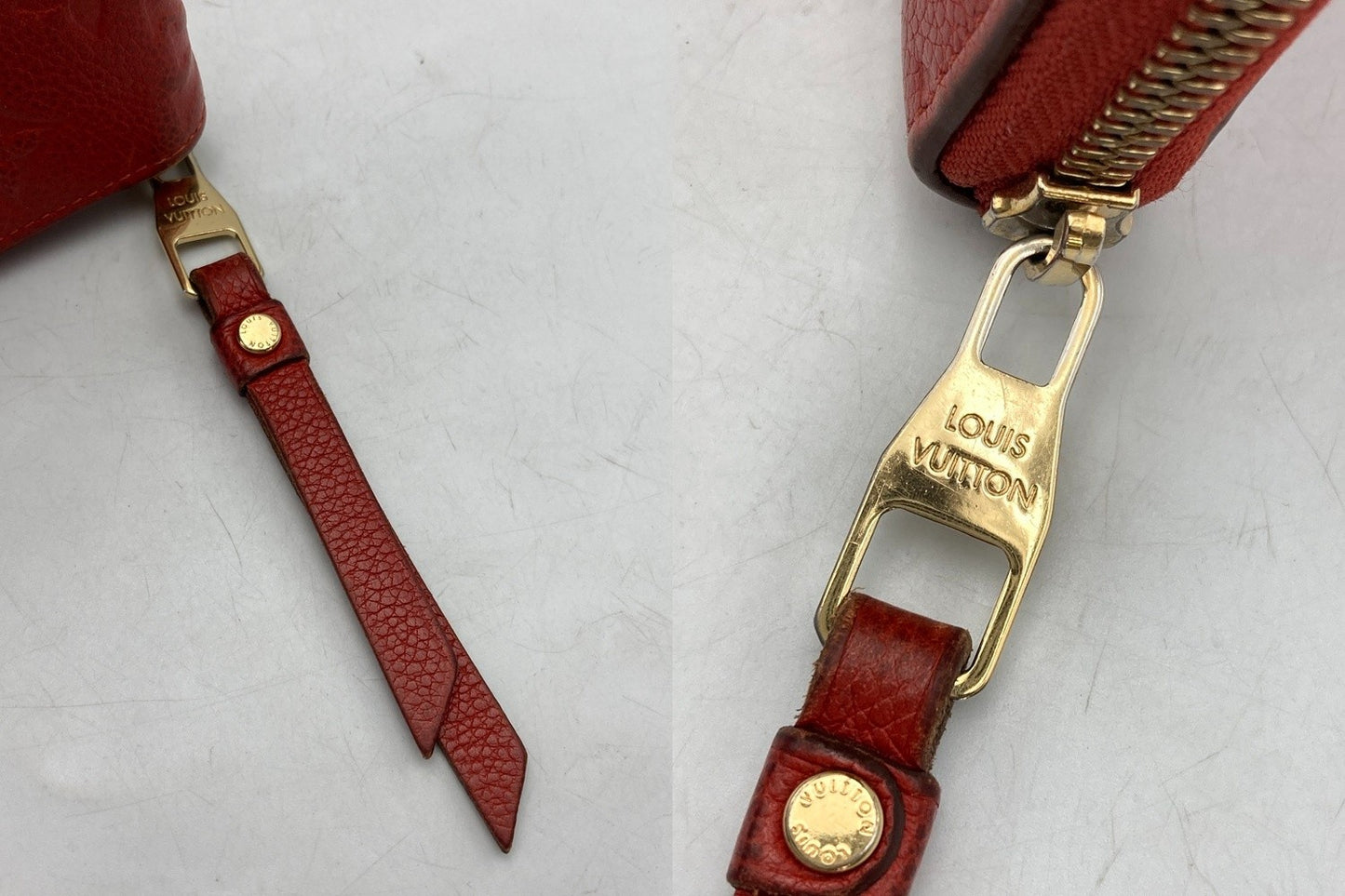 LOUIS VUITTON ルイヴィトン モノグラムアンプラント ポルトフォイユ スクレットロン オリアン M60297 中古 D4