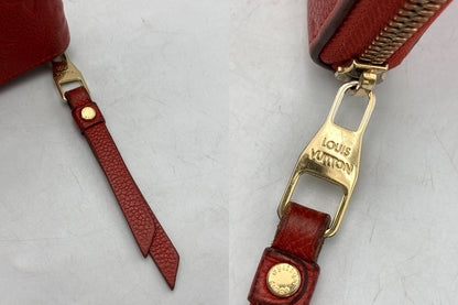 LOUIS VUITTON ルイヴィトン モノグラムアンプラント ポルトフォイユ スクレットロン オリアン M60297 中古 D4
