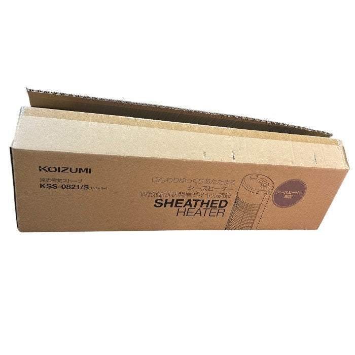 KOIZUMI コイズミ 遠赤外線ストーブ シーズヒーター KSS-0821/S 暖房器具 家電 冬家電 中古 W４