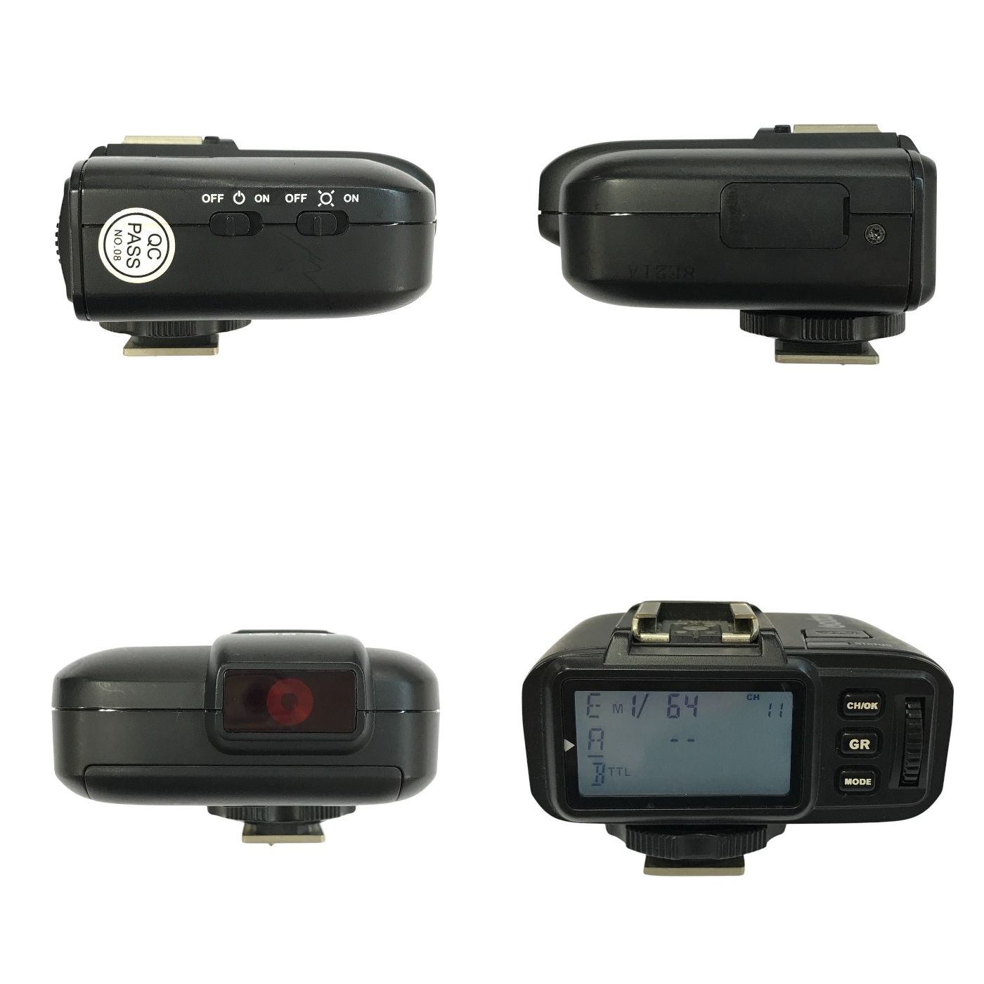 Godox カメラ用ストロボ & フラッシュトリガー セット ブラック 2.4GHz ワイヤレス 無線 スピードライト TT600/X1T-N 中古 T1