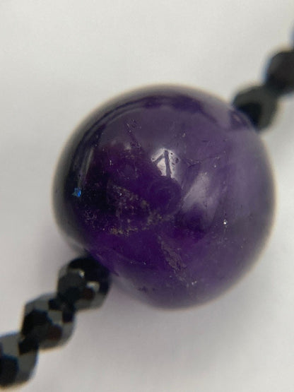 天然石 2連 ネックレス 中古 D4