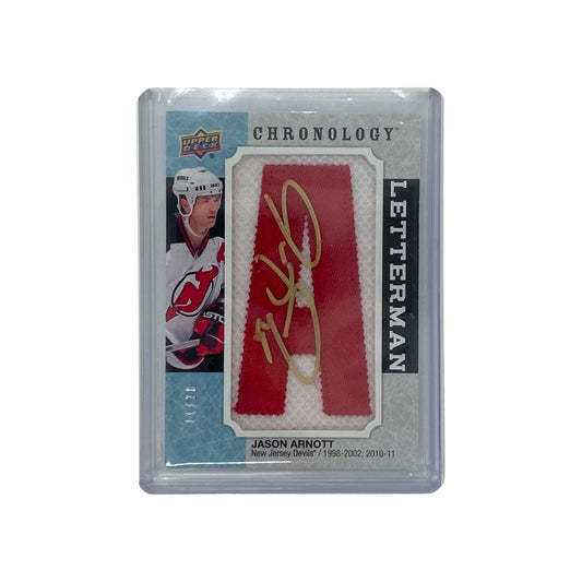 UPPER DECK NHLカード CHRONOLOGY JASON ARNOTT NEW JERSEY DEVILS 11/20 #L-NJ-JA 中古 IT2