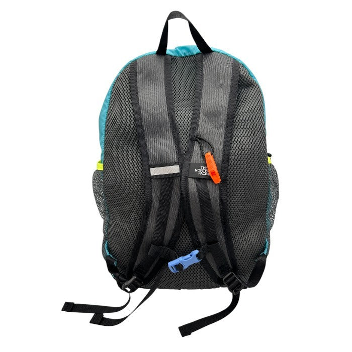 THE NORTH FACE ザ・ノースフェイス K FLYWEIGHT DAY キッズリュック マウイブルー NMJ72000 フライウェイトデイ バッグ リュックサック キッズ 子供 ミニ 小さめ 中古 W４