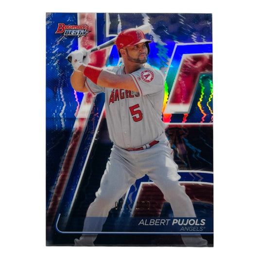TOPPS MLBカード BOWMAN'S BEST ALBERT PUJOLS ANGELS /150 #59 中古 IT2