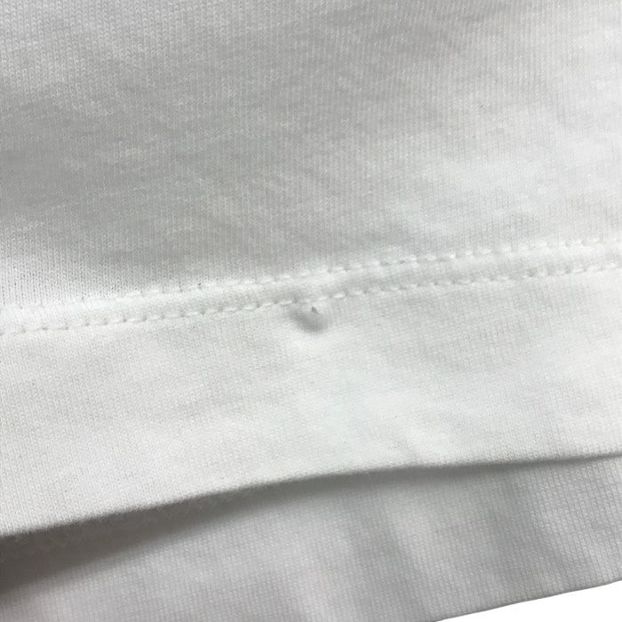 MM6 Maison Margiela Tシャツ レディース 半袖 コットン 無地 シンプル 2021 ワンポイント ホワイト Mサイズ S62GD0087 S23901 中古 T1