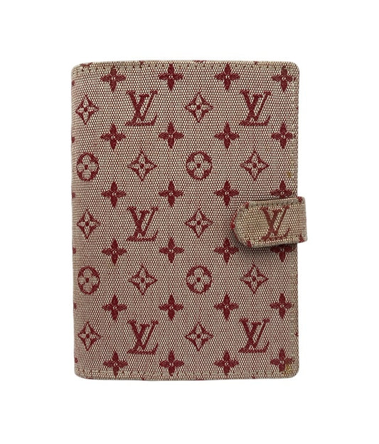 LOUIS VUITTON ルイヴィトン モノグラムミニ アジェンダPM 手帳カバー R20912 中古 D4