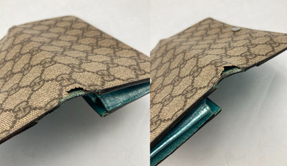 GUCCI グッチ GGプラス 2つ折り 長財布 115048 中古 D4