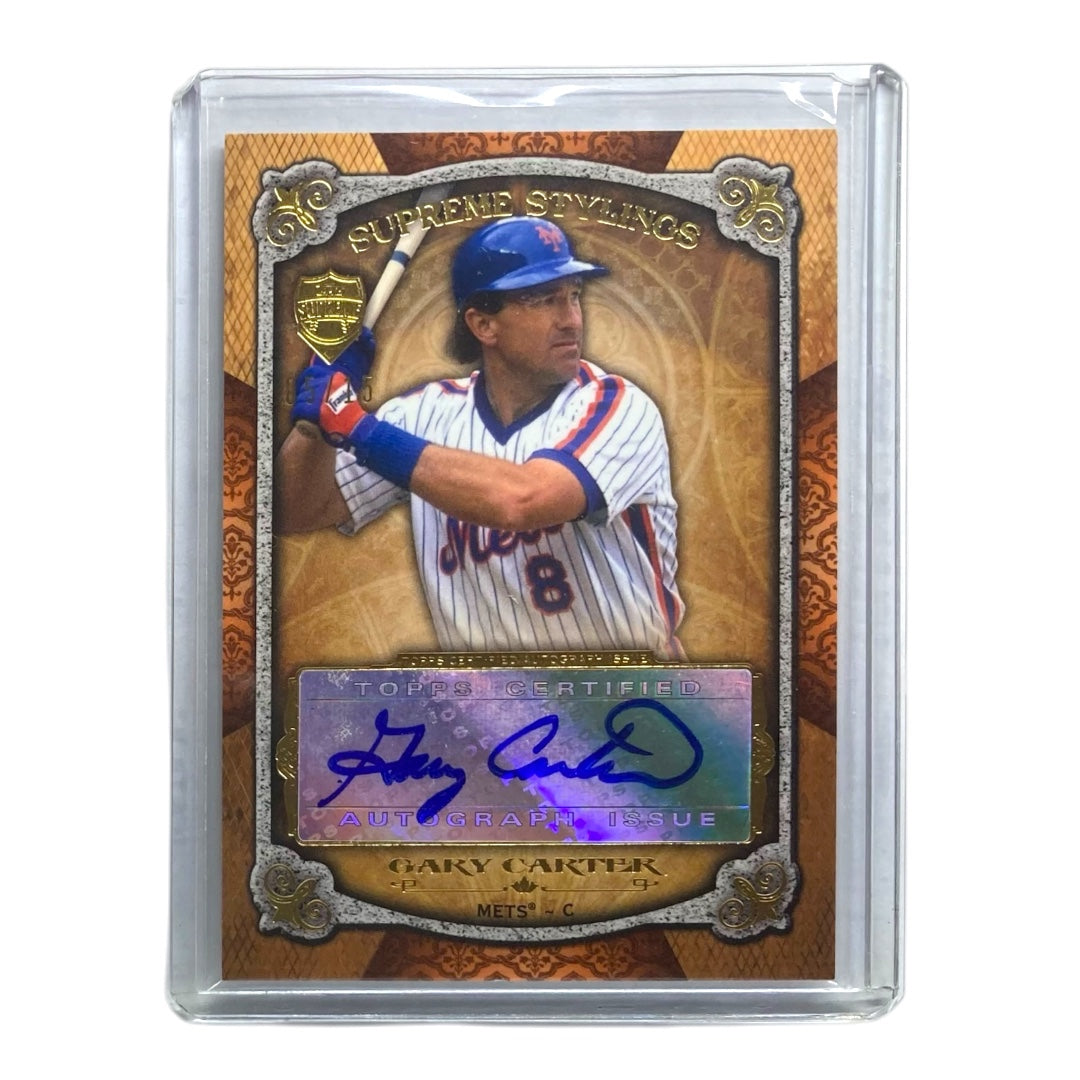 TOPPS MLBカード SUPREME GARY CARTER METS /15 #SS-GC 中古 IT2