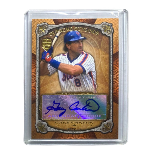 TOPPS MLBカード SUPREME GARY CARTER METS /15 #SS-GC 中古 IT2