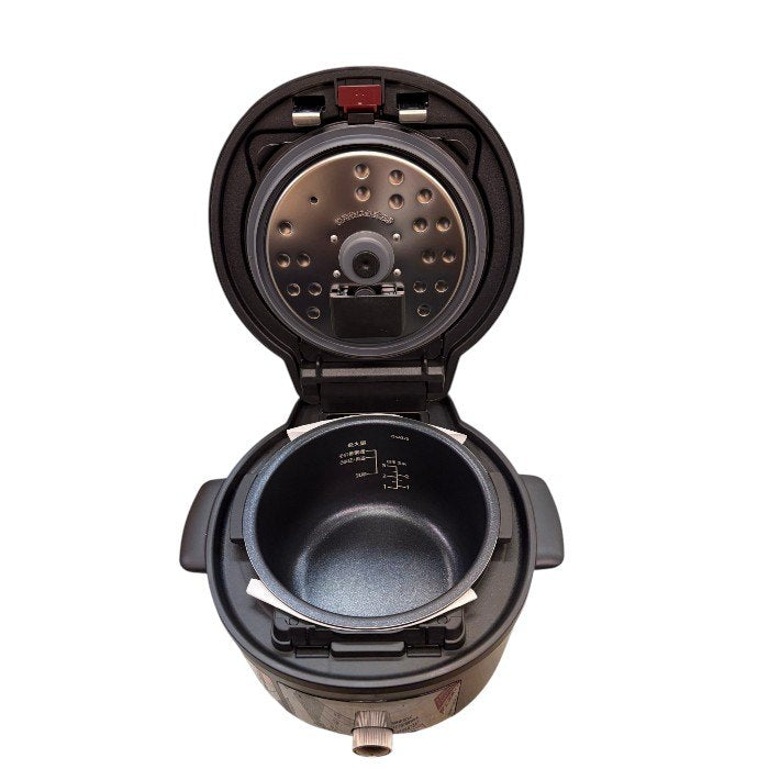 未使用品 タイガー魔法瓶 TIGER COOKPOT COK-B220-KM マットブラック 電気圧力鍋 家電製品 調理器具 中古 W1
