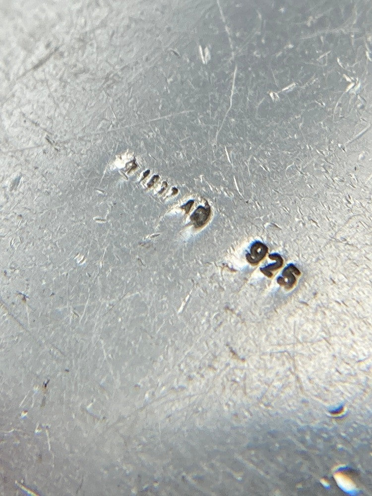 GUCCI グッチ ドッグタグ プレート ネックレス シルバー925 中古 D4