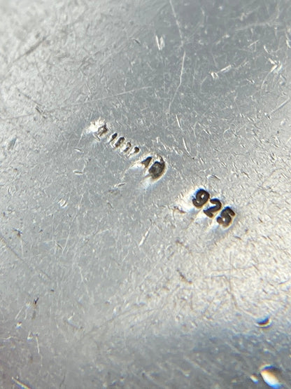 GUCCI グッチ ドッグタグ プレート ネックレス シルバー925 中古 D4