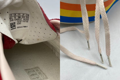 GUCCI×adidas グッチ×アディダス GAZELLE ガゼル 厚底 スニーカー 707871 サイズ23.5cm レディース 中古 D4