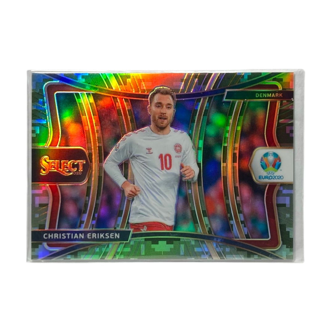 PANINI サッカーカード SELECT UEFA EURO PRIZM CHRISTIAN ERIKSEN DENMARK /49 #139 中古 IT2