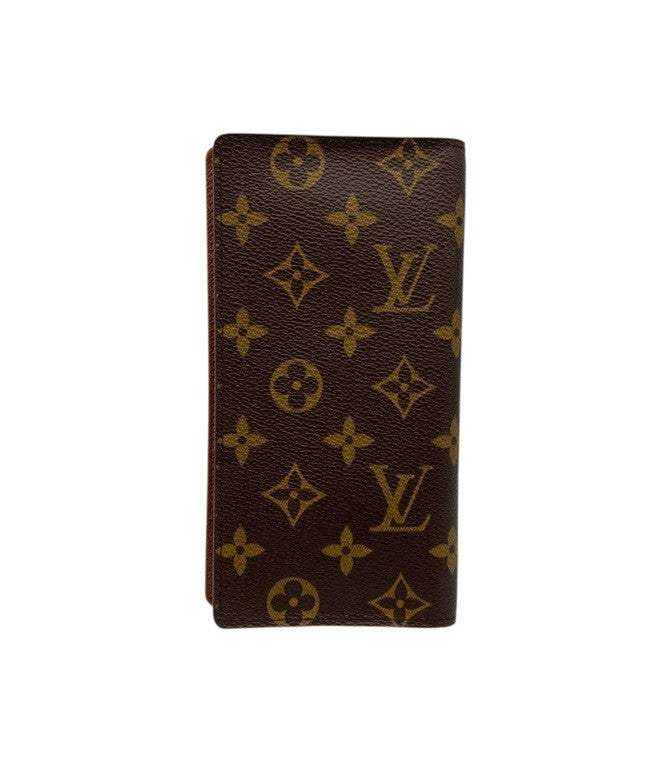 LOUIS VUITTON ルイヴィトン モノグラム ポルトカルトクレディ 円 長財布 札入れ M60825 中古 D4