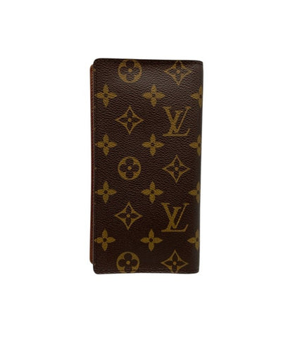 LOUIS VUITTON ルイヴィトン モノグラム ポルトカルトクレディ 円 長財布 札入れ M60825 中古 D4