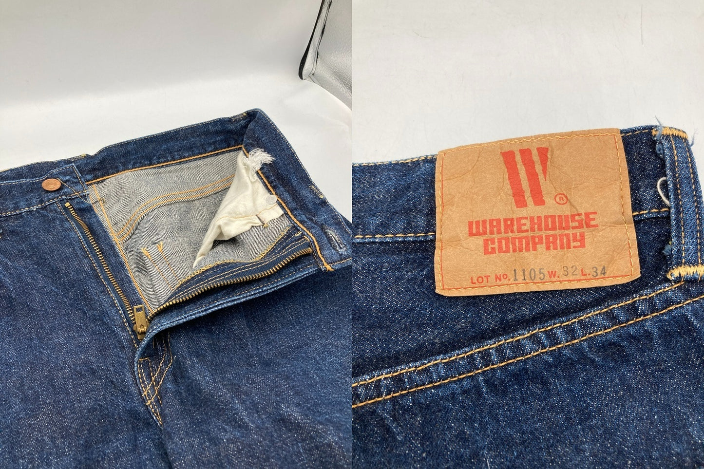 WAREHOUSE ウェアハウス デニムパンツ No.1105 サイズW32/L34 メンズ 中古 D4