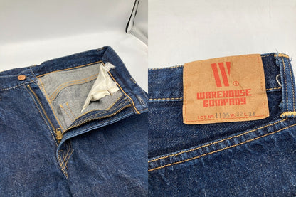 WAREHOUSE ウェアハウス デニムパンツ No.1105 サイズW32/L34 メンズ 中古 D4