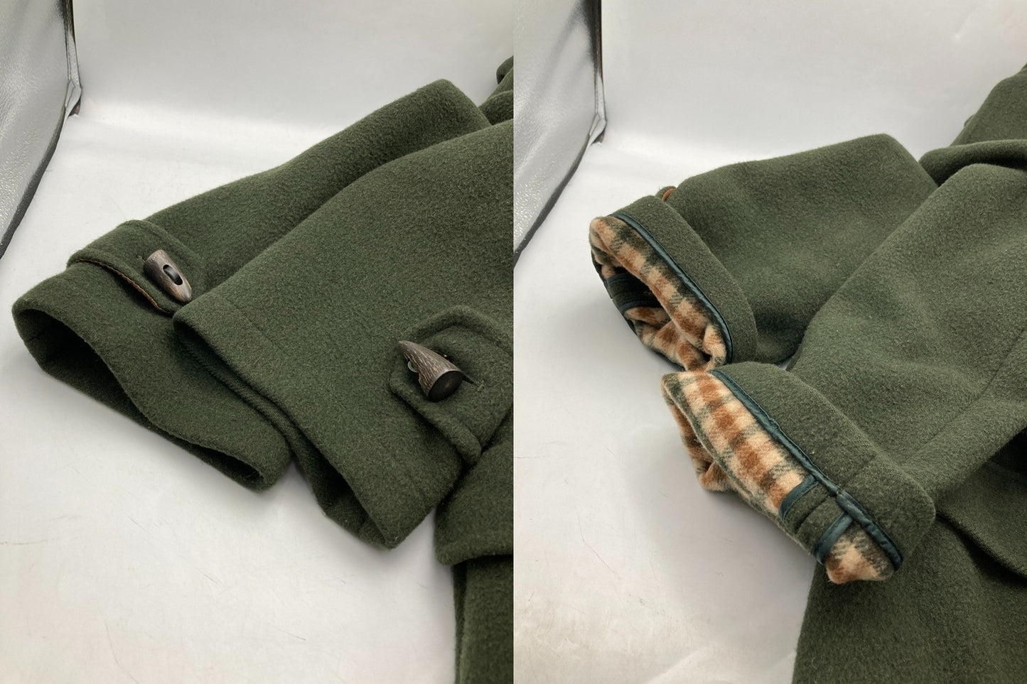 Aquascutum アクアスキュータム イングランド製 ダッフルコート レディース 中古 D4