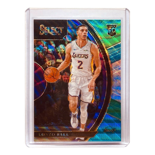 PANINI NBAカード SELECT PRIZM LONZO BALL LAKERS #28 中古 IT2