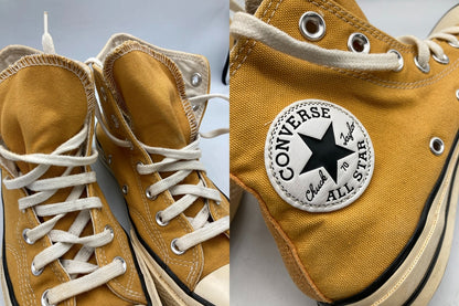 CONVERSE コンバース チャックテイラー CT70 サンフラワー ハイカット スニーカー サイズ23.5cm 中古 D4