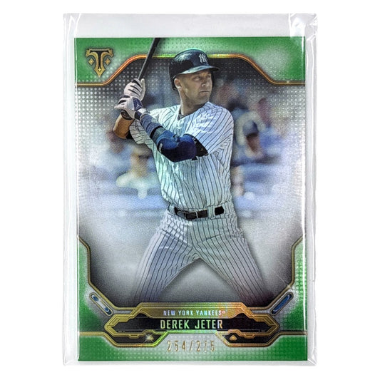 TOPPS MLBカード TRIPLE THREADS DEREK JETER NEW YORK YANKEES /275 #58 中古 IT1