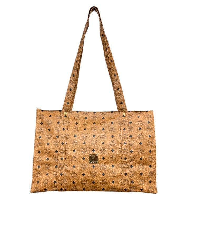 MCM エムシーエム ヴィセトス柄 トートバッグ 中古 D4
