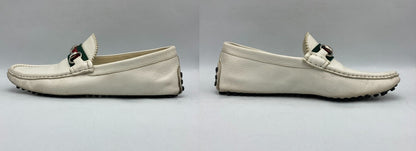 FIAT 500 by GUCCI フィアット×グッチ ホースビット ドライビングシューズ サイズ7.5 メンズ 中古 D4