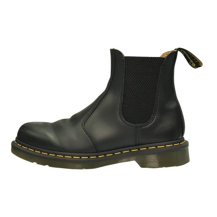 Dr.Martens ドクターマーチン チェルシーブーツ レディース サイドゴア 定番 イエローステッチ ブラック UK6(25cm) 2976 中古 T1