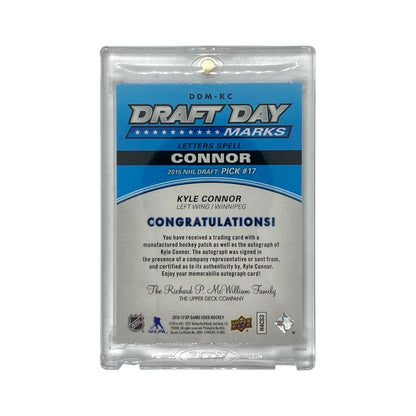 UPPER DECK NHLカード SP GAME USED KYLE CONNOR WINNIPEG JETS 30/35 #DDM-KC 中古 IT2