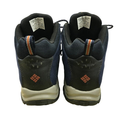 Columbia コロンビア セイバー3ミッド オムニテック メンズ レディース オールシーズン  トレッキングシューズ ネイビー 25cm ym5259-464 中古 M1