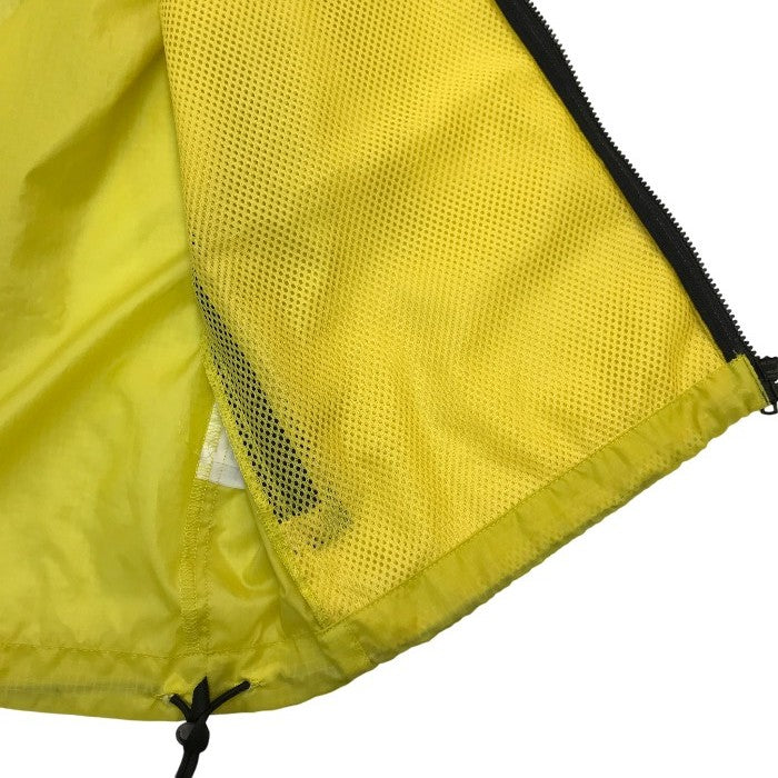 THE NORTH FACE ザノースフェイス ナイロンジャケット メンズ フルジップ アウトドア 薄手 軽量 Lサイズ イエロー NP11108 中古 T1