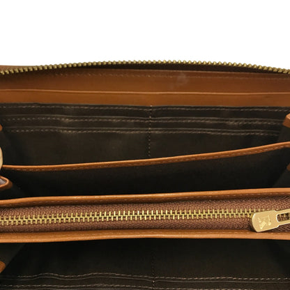 russet ラシット 長財布 レディース ラウンドジップ 三層式小銭入れ 収納大 ベージュ 中古 T1