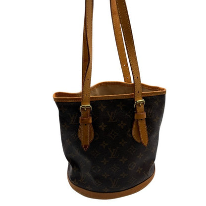 LOUIS VUITTON ルイヴィトン バケットPM モノグラム M42238 レディース ブランド バッグ おしゃれ 中古 W1