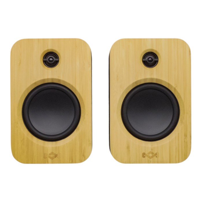 HouseofMarley GET TOGETHER ブックシェルフ型 Bluetoothスピーカー DUO EM-JA019 中古 a1