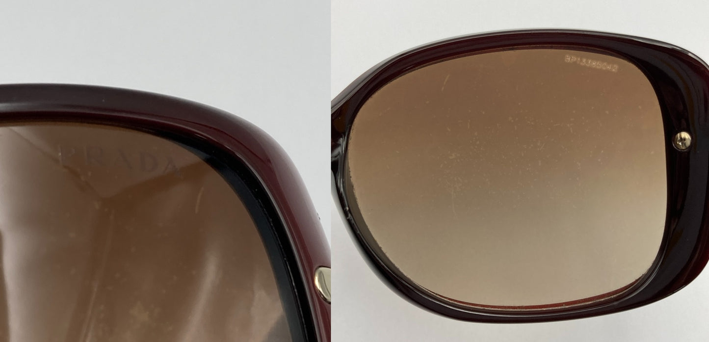 PRADA プラダ フルリム サングラス レディース 中古 D4