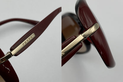 PRADA プラダ フルリム サングラス レディース 中古 D4