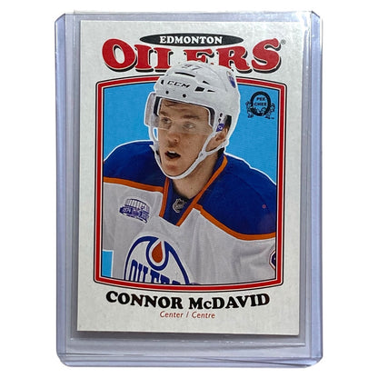 UPPER DECK NHLカード O-PEE-CHEE CONNOR MCDAVID OILERS #166 中古 IT2